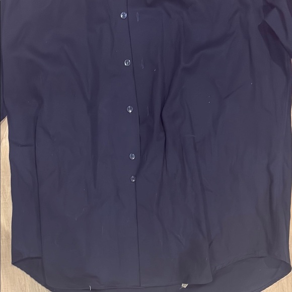 Black Classic Dress Shirt with Long Sleeves - Picture 8 of 11